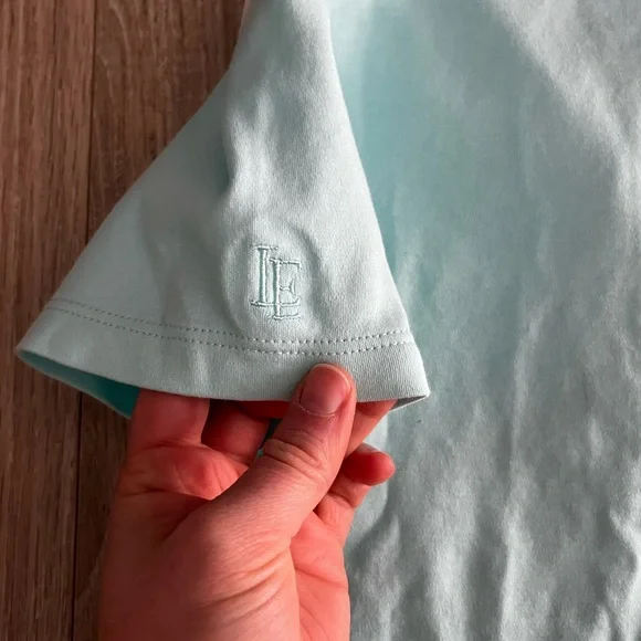 Little English Boy’s Aqua Polo Shirt Short Sleeves - Size 8 - Picture 8 of 8